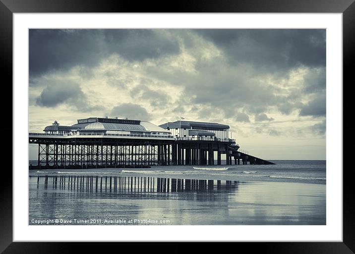 Pier and Lifeboat Station, Cromer Framed Mounted Print by Dave Turner