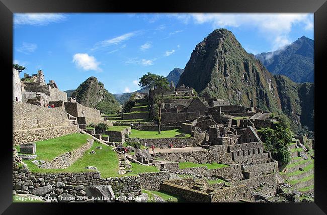 Machu Picchu 2 Framed Print by Chris Thaxter