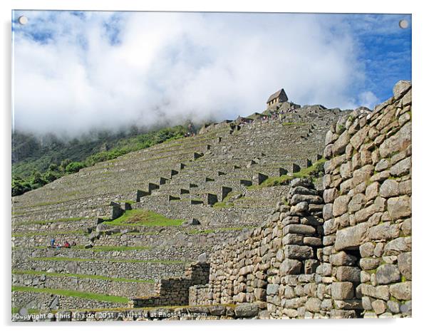 Machu Picchu 3 Acrylic by Chris Thaxter