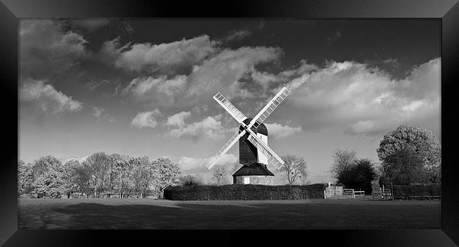 Mountnessing windmill Essex Framed Print by Gary Eason