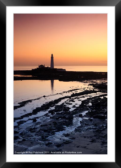 St Mary's at Sunrise Framed Mounted Print by Ray Pritchard