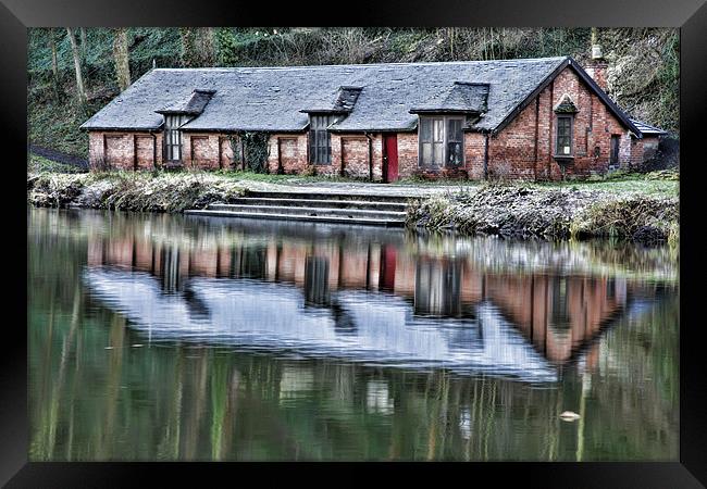 old boat house Framed Print by Northeast Images