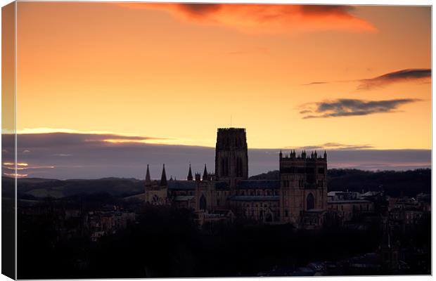 Durham Cathedral sunrise Canvas Print by Northeast Images