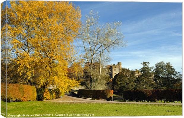 HADDON HALL Canvas Print by Helen Cullens