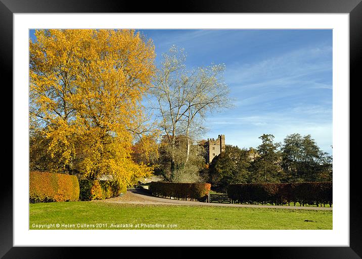 HADDON HALL Framed Mounted Print by Helen Cullens