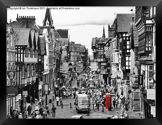 Foregate Street Chester Framed Print by Ian Tomkinson