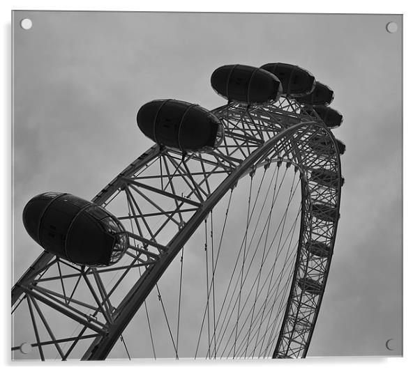 LONDON EYE Acrylic by radoslav rundic