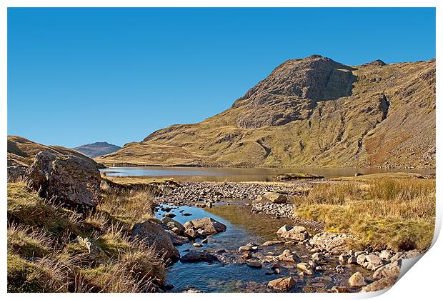 Stickle Tarn Print by Roger Green