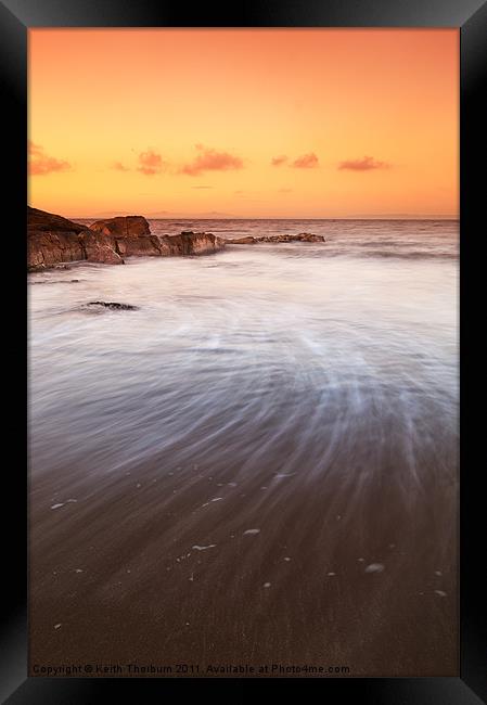 Gullane Beach Framed Print by Keith Thorburn EFIAP/b