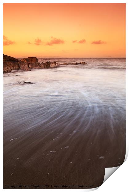 Gullane Beach Print by Keith Thorburn EFIAP/b