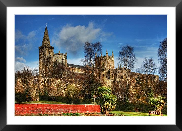 Abbey Ruins and Abbey Church Framed Mounted Print by Tom Gomez