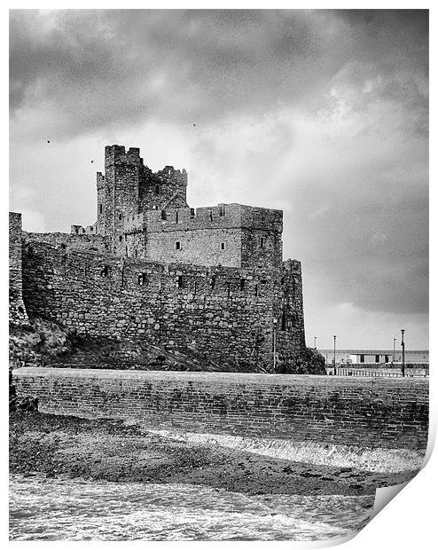 Peel Castle Print by Daniel Chambers