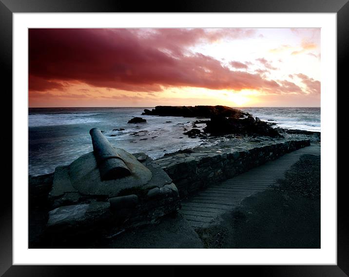 Niarbyl Beach Framed Mounted Print by Julie  Chambers