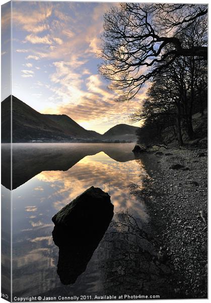 Beautiful Brotherswater Canvas Print by Jason Connolly