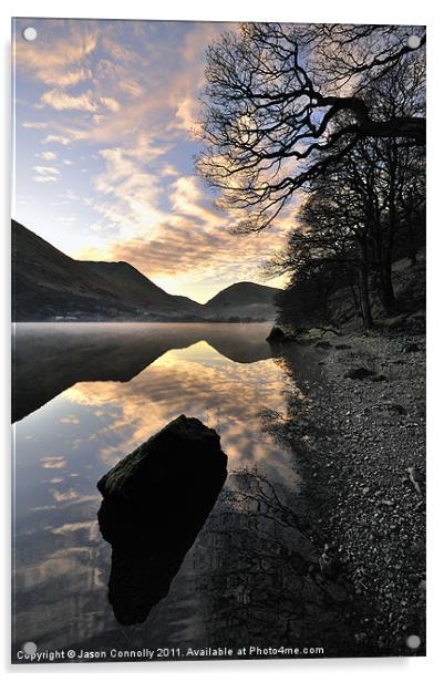 Beautiful Brotherswater Acrylic by Jason Connolly