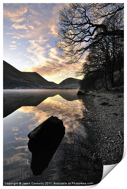 Beautiful Brotherswater Print by Jason Connolly
