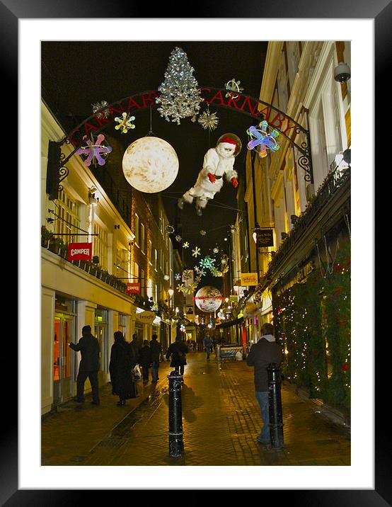 STREETS OF SOHO Framed Mounted Print by radoslav rundic