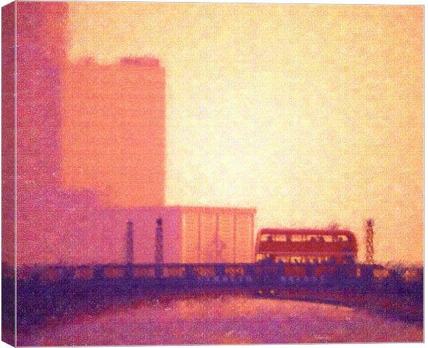 Lambeth Bridge Canvas Print by david harding