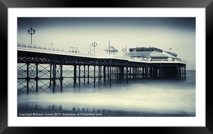 Cromer Pier, Norfolk Framed Mounted Print by Dave Turner