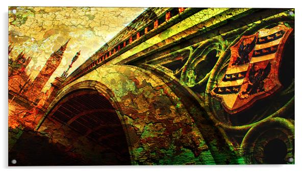 Westminster Bridge & Big Ben Acrylic by Chris Manfield