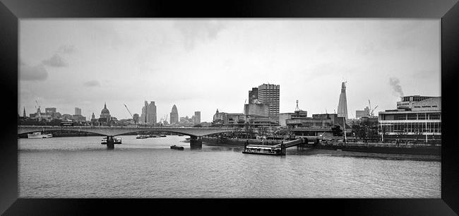 London Skyline Framed Print by David French