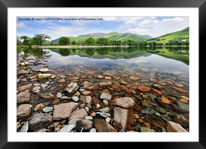 Beautiful Buttermere. Framed Mounted Print by Jason Connolly