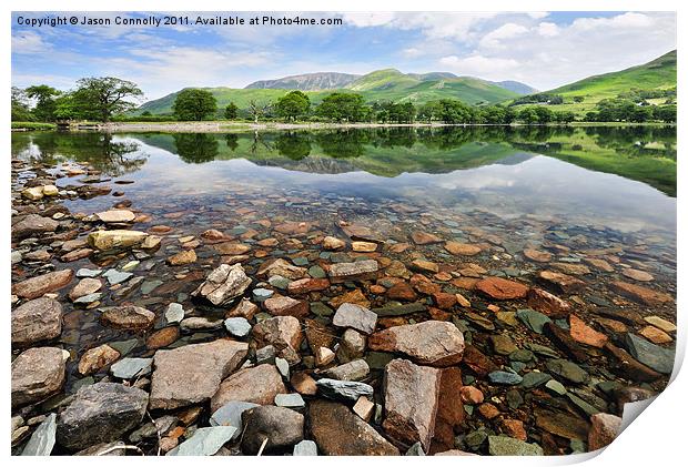 Beautiful Buttermere. Print by Jason Connolly
