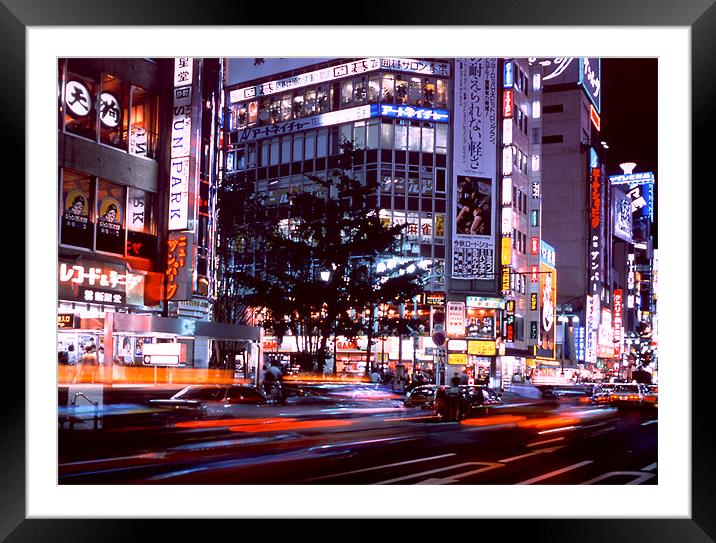 Tokyo Framed Mounted Print by david harding