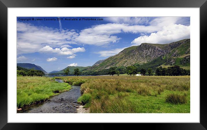 Buttermere, Cumbria Framed Mounted Print by Jason Connolly