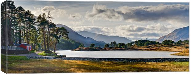 Glen Affric panorama I Canvas Print by Gary Eason
