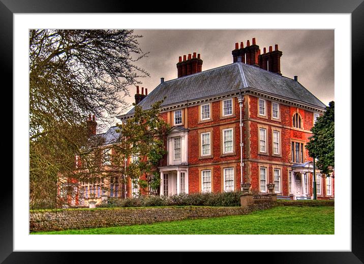 Forty Hall Enfield Framed Mounted Print by david harding