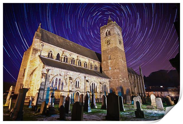 Dunblane Cathedral Print by Andrew Jack