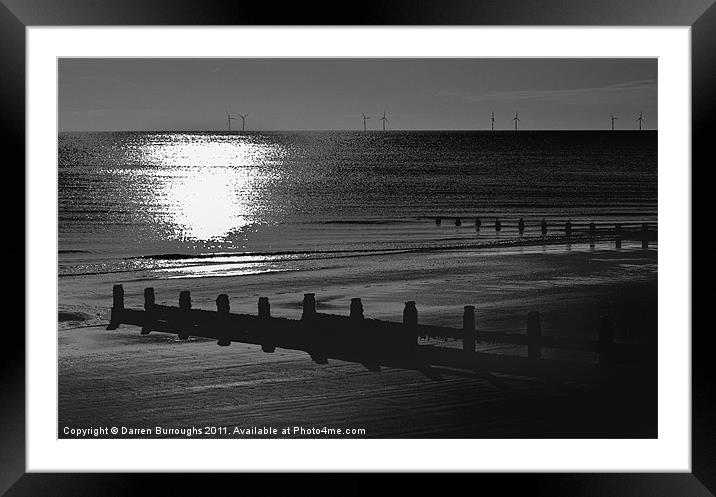 Frinton-On-Sea Framed Mounted Print by Darren Burroughs