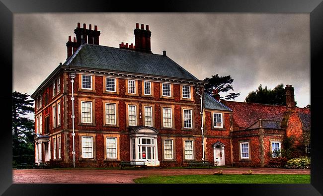 Forty Hall Enfield Framed Print by david harding