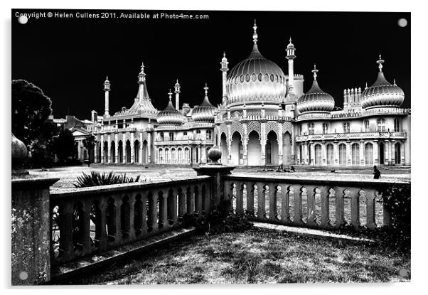 BRIGHTON PAVILION Acrylic by Helen Cullens