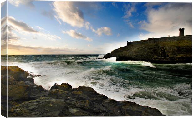 Fenella Beach Canvas Print by Julie  Chambers