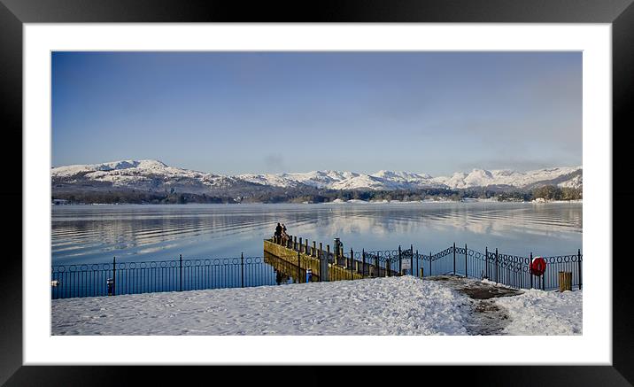 Lake Windermere Framed Mounted Print by Chris Woodhouse