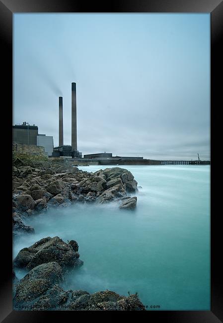 Cockenzie Power Staion Framed Print by Keith Thorburn EFIAP/b