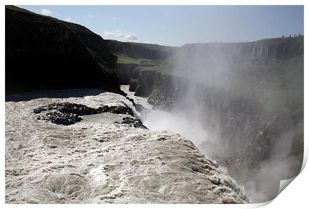 Gullfoss Iceland Print by david harding