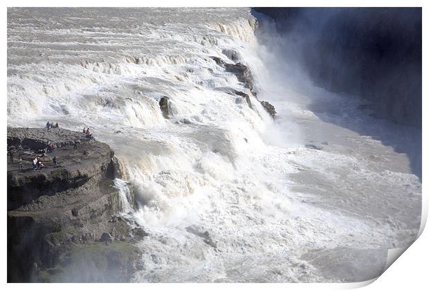 Gullfoss Iceland Print by david harding