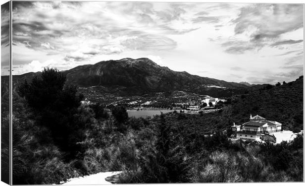 La Maroma, Sierra Tejada, Málaga Canvas Print by Doug Poplett