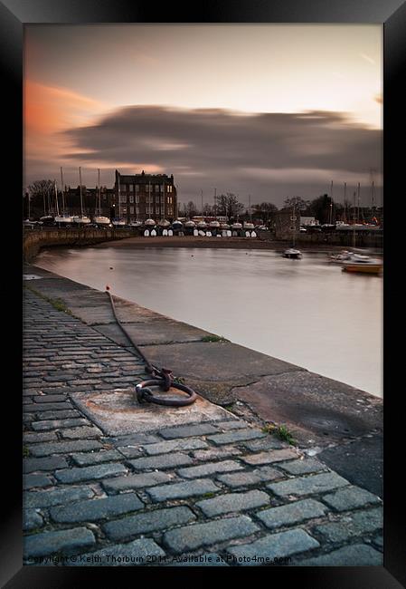 Musselburgh Harbour Framed Print by Keith Thorburn EFIAP/b