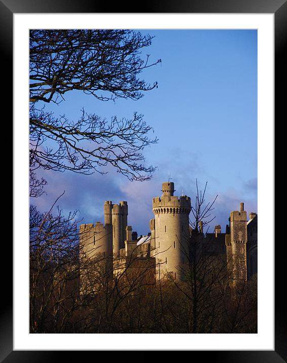 Arendul Castle Framed Mounted Print by Kate Hartfield