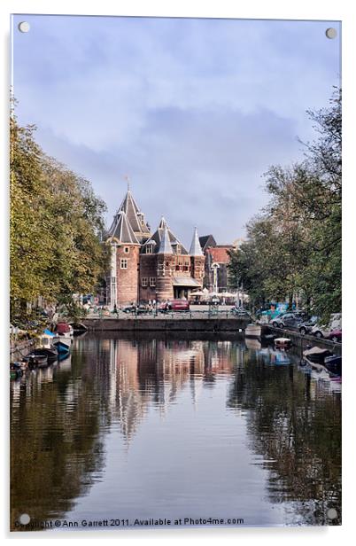 The Waag, Amsterdam Acrylic by Ann Garrett