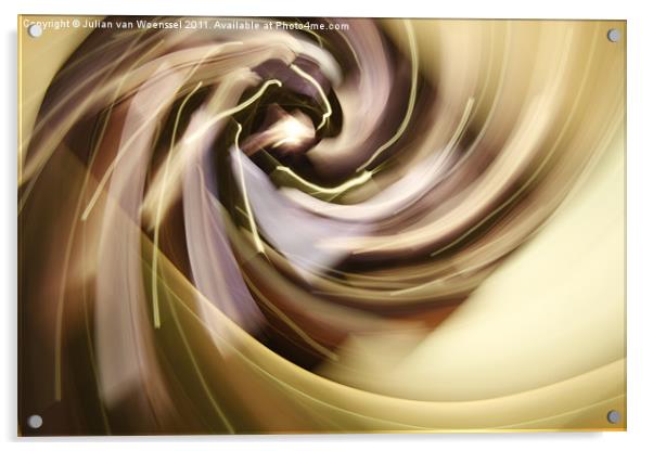 Swirl Acrylic by Julian van Woenssel