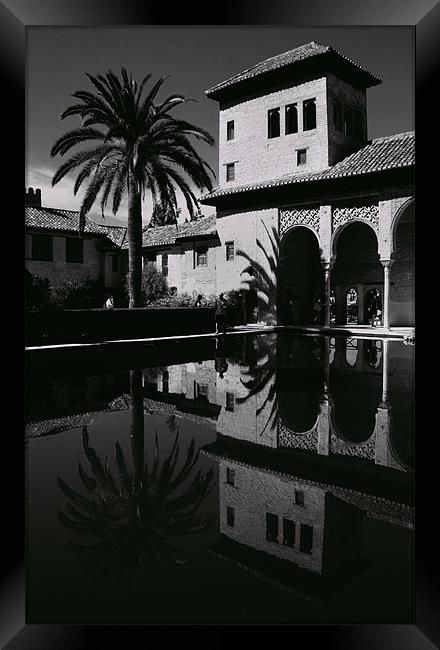 Partal, Alhambra Palace Framed Print by peter thomas