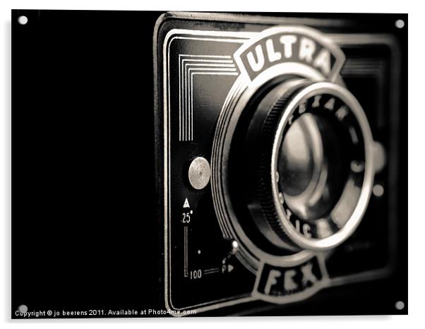 bakelite vintage camera Acrylic by Jo Beerens