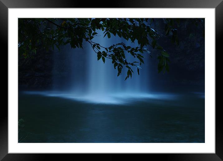 Dangar in the Dark Framed Mounted Print by Clare Colins