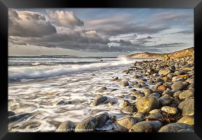 The Wash at Osmington Framed Print by Chris Frost