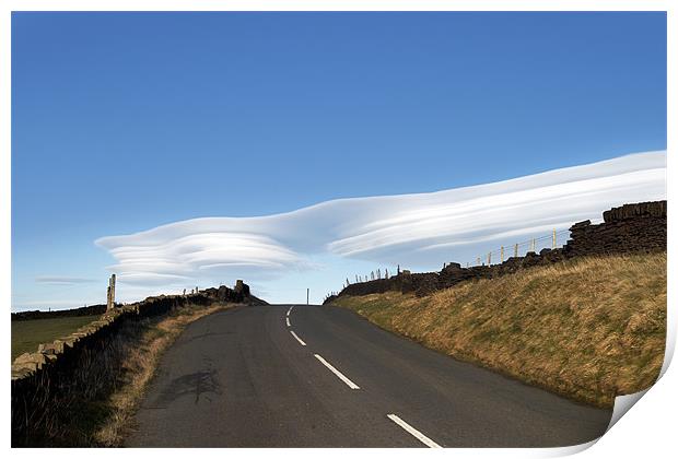 Rare lenticular cloud Print by Brian Middleton
